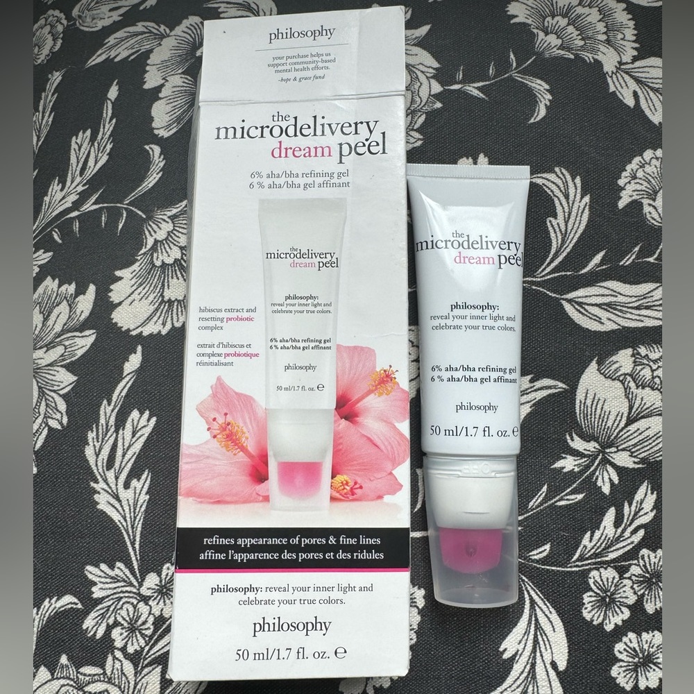 PHILOSOPHY THE MICRODELIVERY DREAM PEEL 6% aha/bha Gel  1.7fl.oz 50 ml Sephora